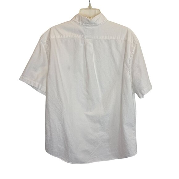 Polo Ralph Lauren White Short Sleeve Button Down Shirt Men’s - Size XL - Picture 3 of 7